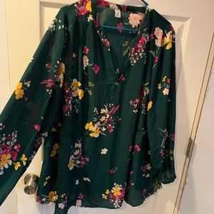 Old Navy Floral Blouse